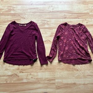 2 long sleeve Old Navy tops